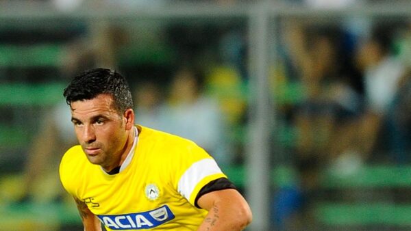 Di Natale Antonio Udinese 2013 maglia gialla 2013 azione 1 ifa
